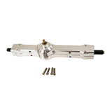 Maxbell Rear GearBox Set for D90 MN-90 MN-99 MN-91 FJ-45 1/12 RC Car Silver