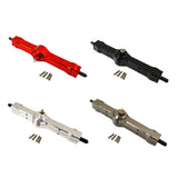 Maxbell Rear GearBox Set for D90 MN-90 MN-99 MN-91 FJ-45 1/12 RC Car Silver