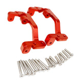 Maxbell 2pcs Pull Rod Base Seat for D90 MN-90 MN-99 MN-91 FJ-45 1/12 RC Car Red