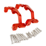 Maxbell 2pcs Pull Rod Base Seat for D90 MN-90 MN-99 MN-91 FJ-45 1/12 RC Car Red