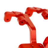 Maxbell 2pcs Pull Rod Base Seat for D90 MN-90 MN-99 MN-91 FJ-45 1/12 RC Car Red