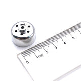 Maxbell 4 Pieces RC Model Car Metal Wheel Hubs for 1/16 JJRC Military Truck  Red