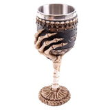 Maxbell Skull Gothic Wine Goblet Beer Mug Cup Tankard Viking Drinking Cup Vintage