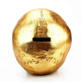 Maxbell Resin Creative Gold Human Head Money Box Saving Piggy Bank Halloween Gifts