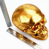 Maxbell Resin Creative Gold Human Head Money Box Saving Piggy Bank Halloween Gifts