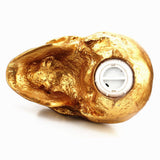 Maxbell Resin Creative Gold Human Head Money Box Saving Piggy Bank Halloween Gifts
