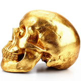 Maxbell Resin Creative Gold Human Head Money Box Saving Piggy Bank Halloween Gifts