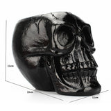 Maxbell Pen Holder Makeup Brush Black Skull Storage Box Tube Creative Desktop Decor