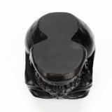 Maxbell Pen Holder Makeup Brush Black Skull Storage Box Tube Creative Desktop Decor