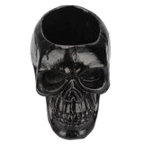 Maxbell Pen Holder Makeup Brush Black Skull Storage Box Tube Creative Desktop Decor