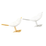 Maxbell Resin Simple Modern Decoration Origami Bird Ornaments Birthday Gifts Golden