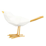 Maxbell Resin Simple Modern Decoration Origami Bird Ornaments Birthday Gifts Golden