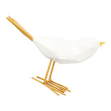 Maxbell Resin Simple Modern Decoration Origami Bird Ornaments Birthday Gifts Golden