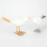 Maxbell Resin Simple Modern Decoration Origami Bird Ornaments Birthday Gifts Golden