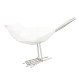 Maxbell Resin Simple Modern Decoration Origami Bird Ornaments Birthday Gifts Silver