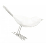 Maxbell Resin Simple Modern Decoration Origami Bird Ornaments Birthday Gifts Silver