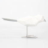 Maxbell Resin Simple Modern Decoration Origami Bird Ornaments Birthday Gifts Silver