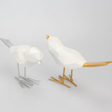 Maxbell Resin Simple Modern Decoration Origami Bird Ornaments Birthday Gifts Silver