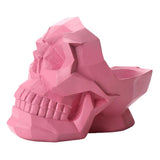 Maxbell Skull Phone Holder Storage Container Personality Creative Home Decor Pink