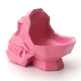 Maxbell Skull Phone Holder Storage Container Personality Creative Home Decor Pink