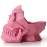 Maxbell Skull Phone Holder Storage Container Personality Creative Home Decor Pink