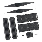 Maxbell RC Rock Crawler Simulated Decoration Escape Plate Fuel Tank Yacht Black