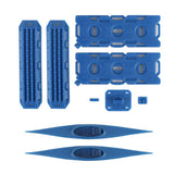 Maxbell RC Rock Crawler Simulated Decoration Escape Plate Fuel Tank Yacht Blue