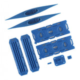 Maxbell RC Rock Crawler Simulated Decoration Escape Plate Fuel Tank Yacht Blue