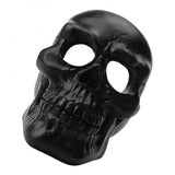 Maxbell Skeleton Head Style Ashtray Resin Simulation Head Model Halloween Black