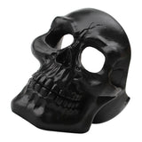 Maxbell Skeleton Head Style Ashtray Resin Simulation Head Model Halloween Black