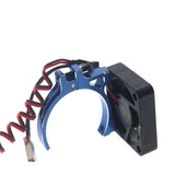 Maxbell 1pc RC Model Cooling Fan 42mm Motor Heatsink for 1:10 RC Car Accessory Parts blue