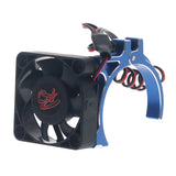 Maxbell 1pc RC Model Cooling Fan 42mm Motor Heatsink for 1:10 RC Car Accessory Parts blue