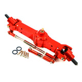 Maxbell Metal Full Front Axle for D90 MN-91 FJ-45 1/12 RC Cars Upgrade Accs Set Red