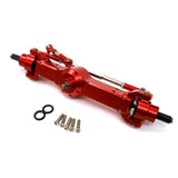 Maxbell Metal Full Front Axle for D90 MN-91 FJ-45 1/12 RC Cars Upgrade Accs Set Red