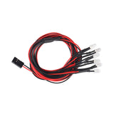 Maxbell LED Roof Light Bar Kit for 1/10 Traxxas TRX4 Axial SCX10 RC4WD D90 4 LED