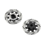Maxbell 2Pcs Metal Wheel Rim Brake Disc for 1/7 RC Bigfoot RC Monster Trucks Black