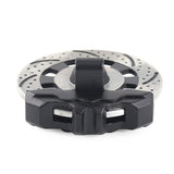 Maxbell 2Pcs Metal Wheel Rim Brake Disc for 1/7 RC Bigfoot RC Monster Trucks Black