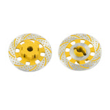 Maxbell 2Pcs Metal Wheel Rim Brake Disc for 1/7 RC Bigfoot RC Monster Trucks Yellow