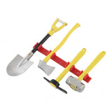 Maxbell 1/10 RC Car Body Decoration Tool Kits W/Shovel/Hammer/Hoe/Axe for TRX4 SCX10