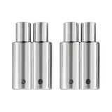 Maxbell 2Pcs Plastic Double Out Exhaust Pipe for 1/10 RC Racing Drifts Car Toy