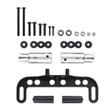 Maxbell Plastic Dual Exhaust Pipe & License Bracket for 1/10 RC Racing Drifts Car