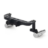 Maxbell Plastic Dual Exhaust Pipe & License Bracket for 1/10 RC Racing Drifts Car