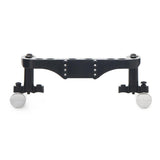 Maxbell Plastic Dual Exhaust Pipe & License Bracket for 1/10 RC Racing Drifts Car