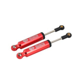 Maxbell Upgraded Aluminum Shock Absorber Damper For 1/10 RC Car SCX10 TRX4 Red