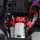Maxbell Aluminum Alloy Motor Mount Heat Sink for 1/10 RC Crawler Traxxas TRX-4 Red