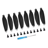 Maxbell 4 Pairs RC Carbon Fiber Quick Release Folding Propellers for DJI Mavic Mini