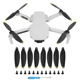 Maxbell RC Fiber Quick Release Folding Propeller for DJI Mavic Mini Golden
