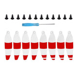 Maxbell RC Fiber Quick Release Folding Propeller for DJI Mavic Mini White Red