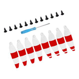 Maxbell RC Fiber Quick Release Folding Propeller for DJI Mavic Mini White Red