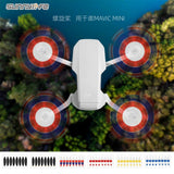 Maxbell RC Fiber Quick Release Folding Propeller for DJI Mavic Mini White Red